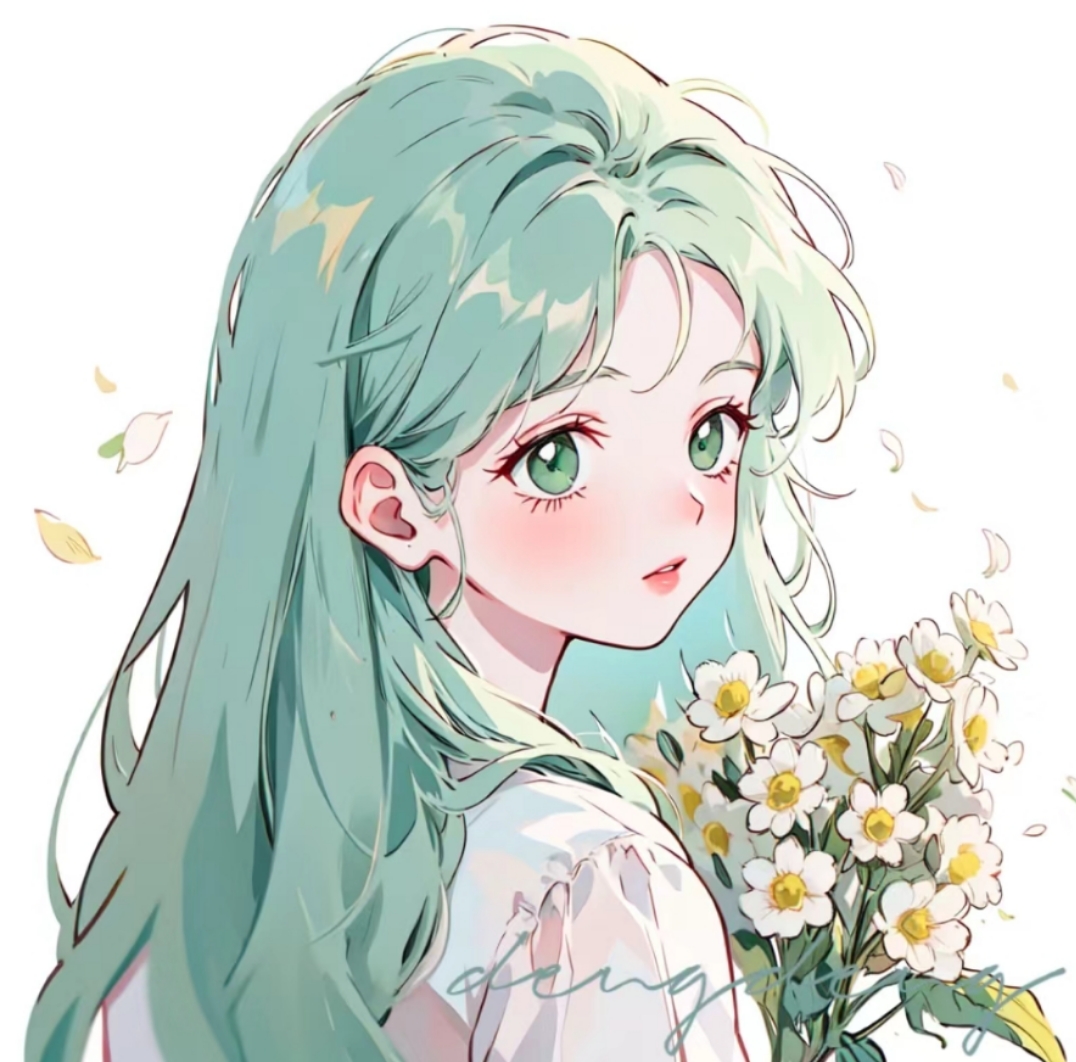 今天发的是小雏菊动漫头像79