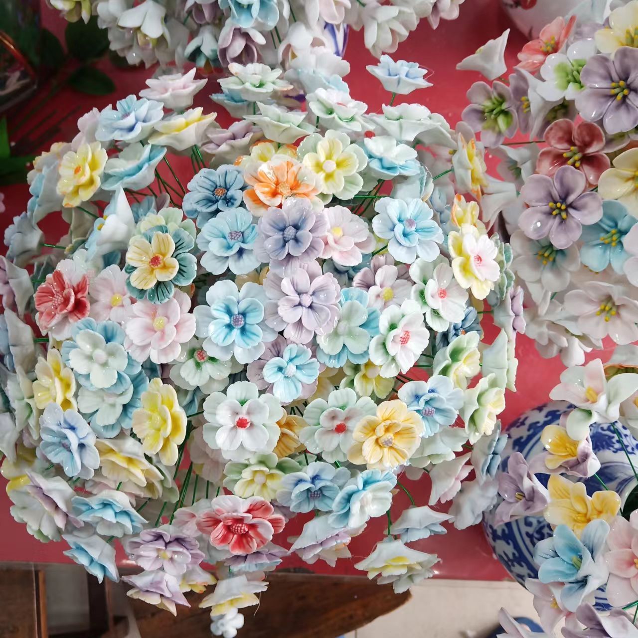 景德镇手工陶瓷花