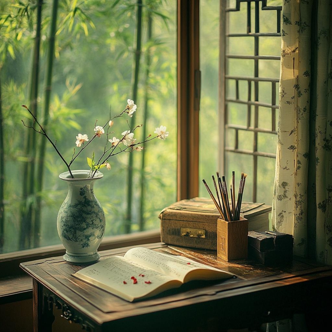 愿化作一缕轻风,温柔地拂过这宁静的画卷,沉醉不知归路