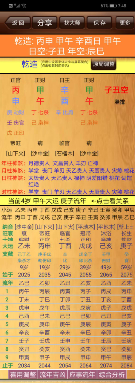 八字专批之有问必答[超话#这个命局 日元辛金生于午月,火旺金死