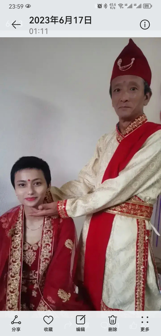 57岁王俊秀独闯非洲二十年 娶少36岁尼泊尔女终有归宿       2023年3