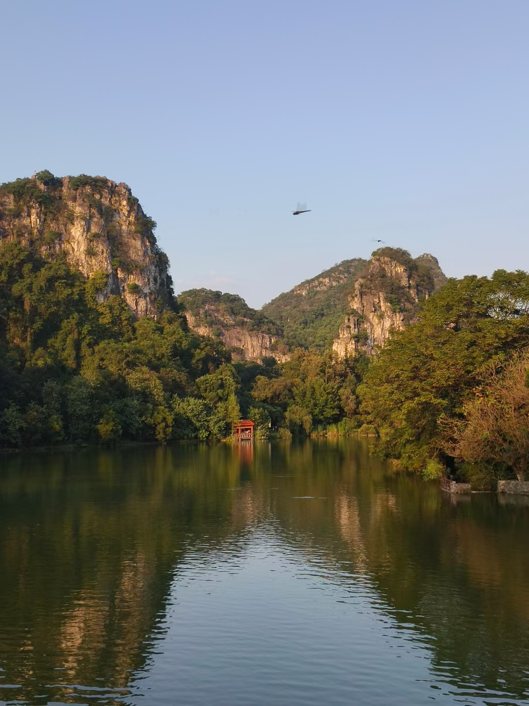 柳州市龙潭公园的美景图片