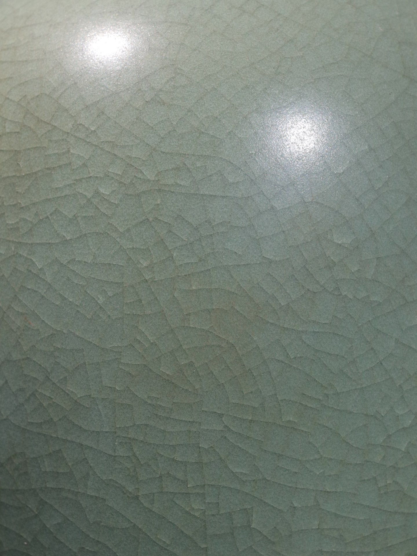 旧藏.精美开片纹汝窑天青釉梅瓶 尺寸:高22厘米,口径4