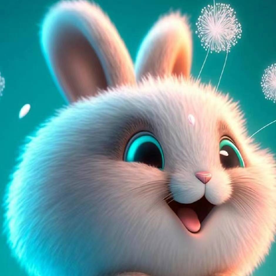 这只萌兔子的笑容,能治愈你一整天的不开心!