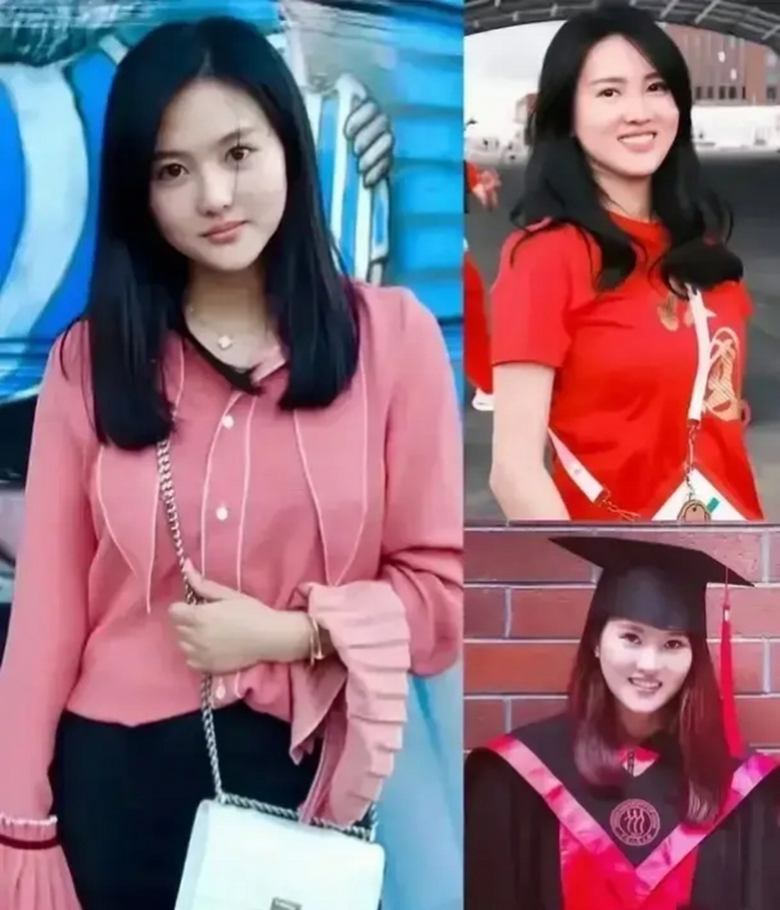 陈若琳,身高158cm,微胖,飘逸的长头发,稍微打扮一下就很有女人味,真的