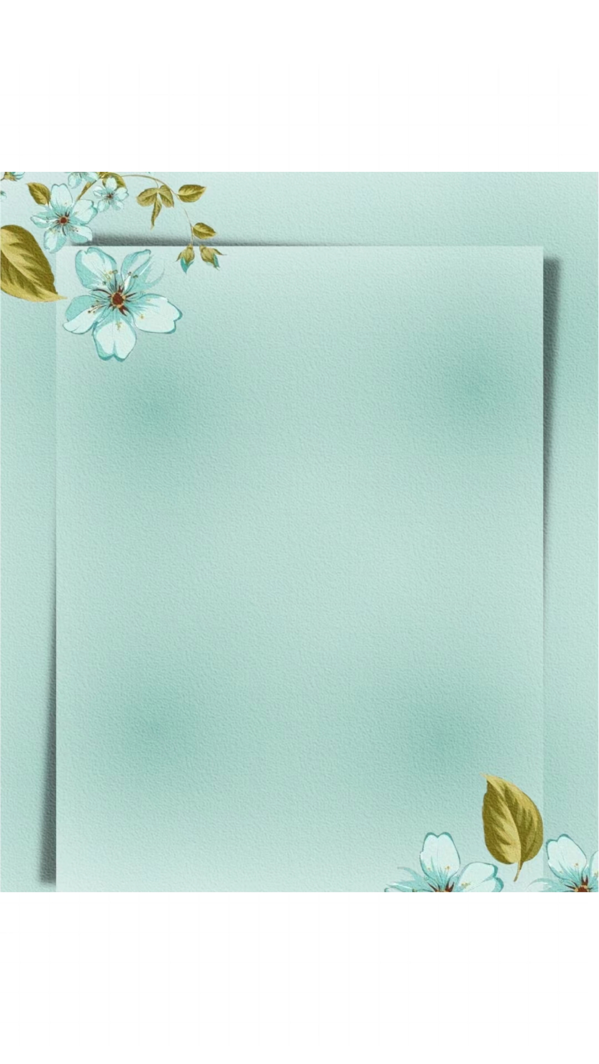 就像这张便签纸,空白却有花的图案,提醒我们,即使在平淡的日子里,也能