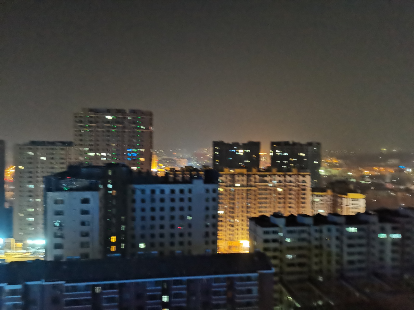 最美周边游#山西省阳泉市高新技术产业开发区夜景: 灯火辉煌便是阳泉