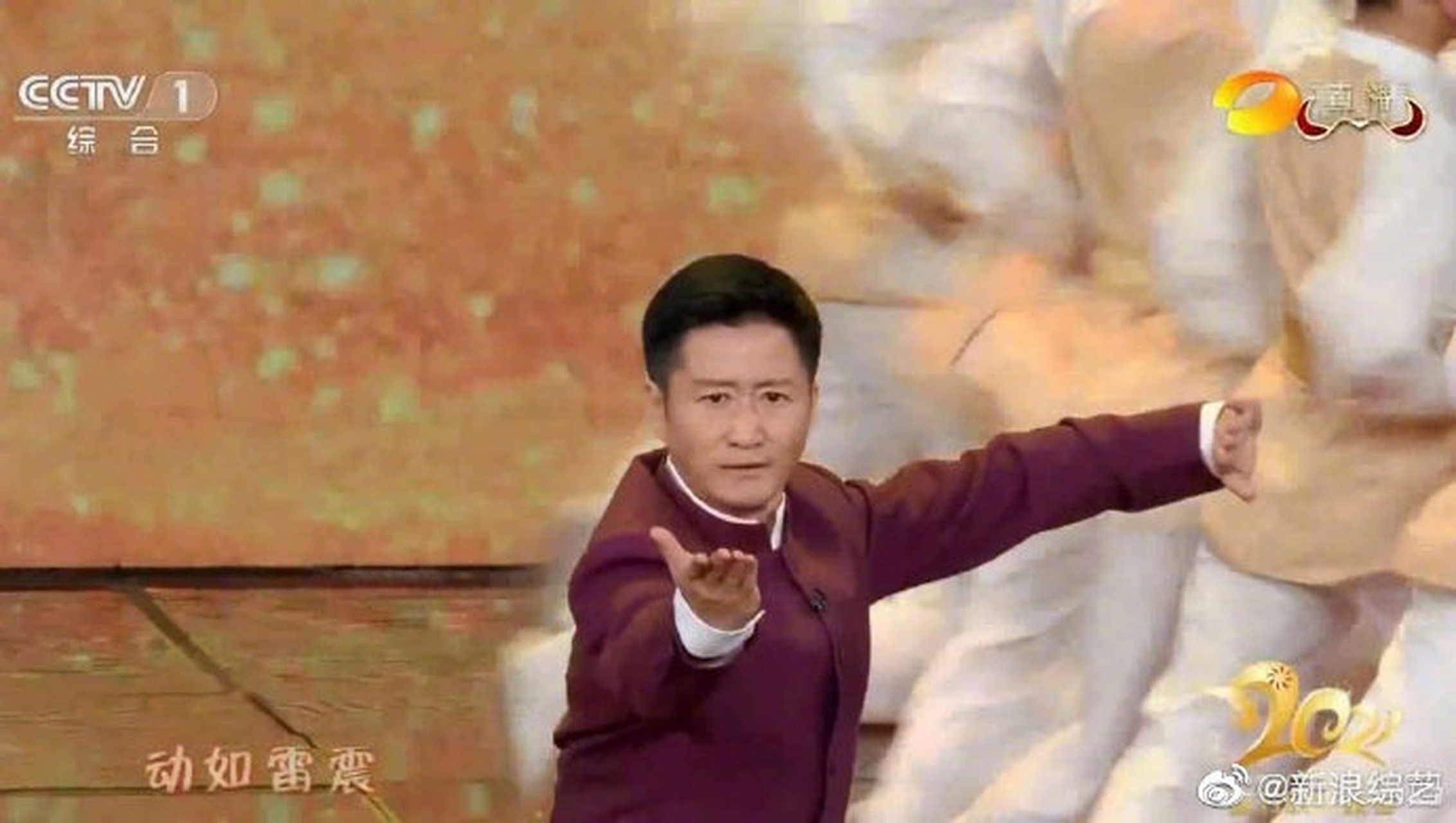 央视牛年春晚,吴京表演的武术节目《天地英雄》里的一个武术动作其实