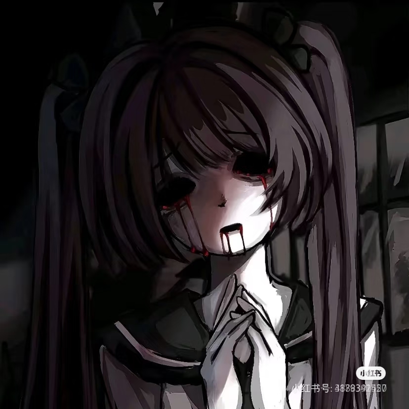 抑郁风格绝艳头像女