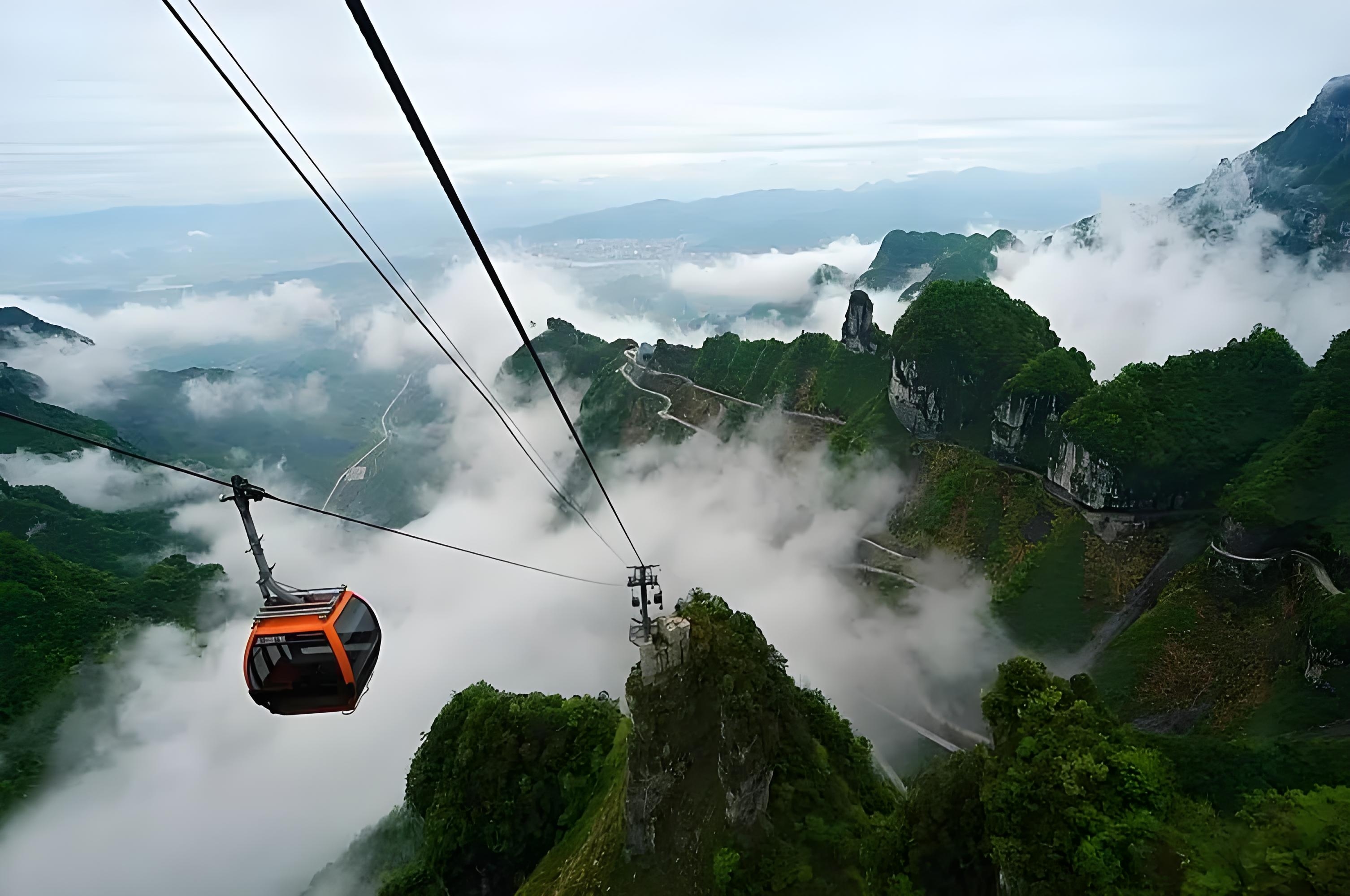 张家界十大景点排名图片