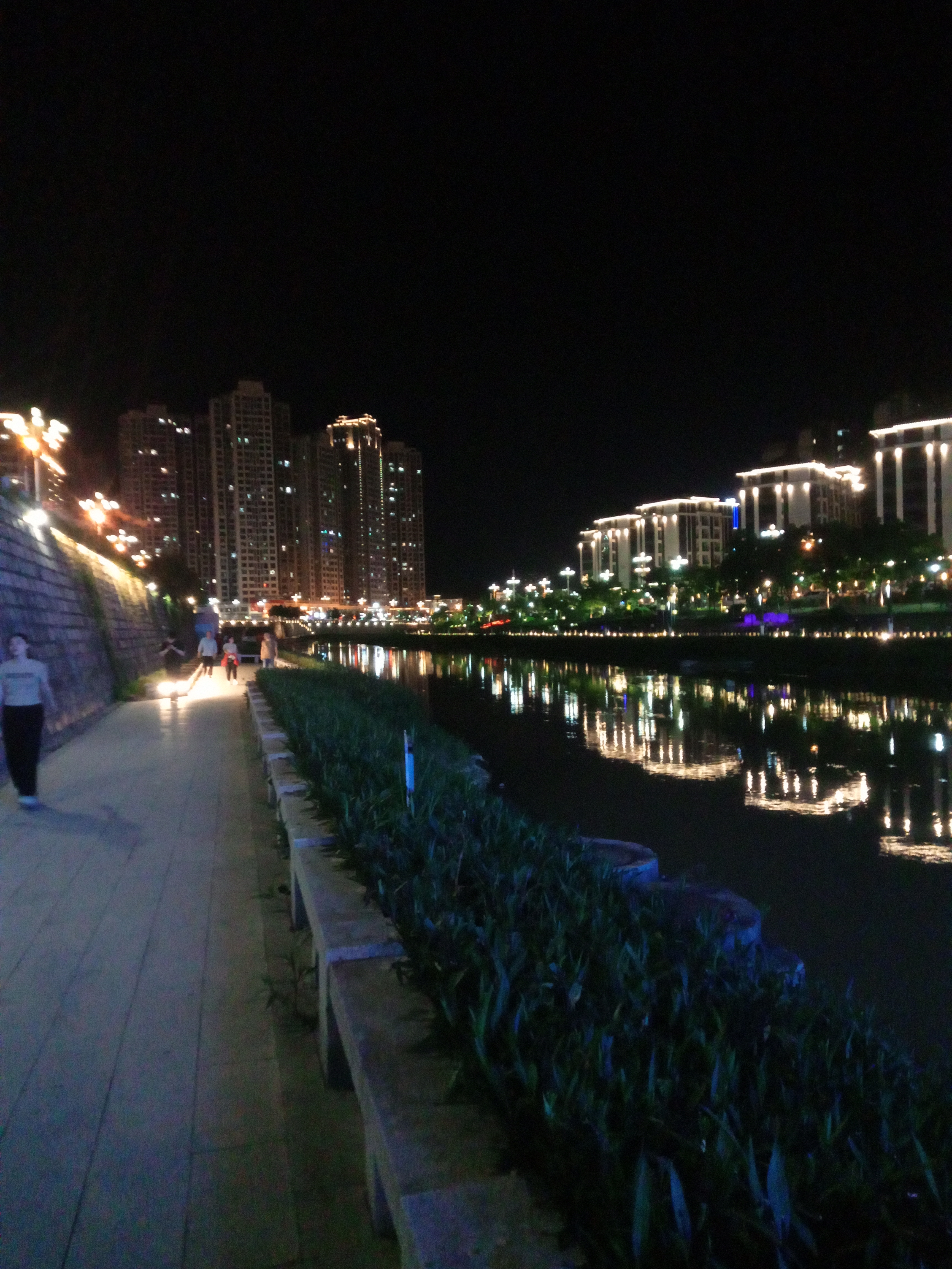 锦州夜景图片滨河路图片