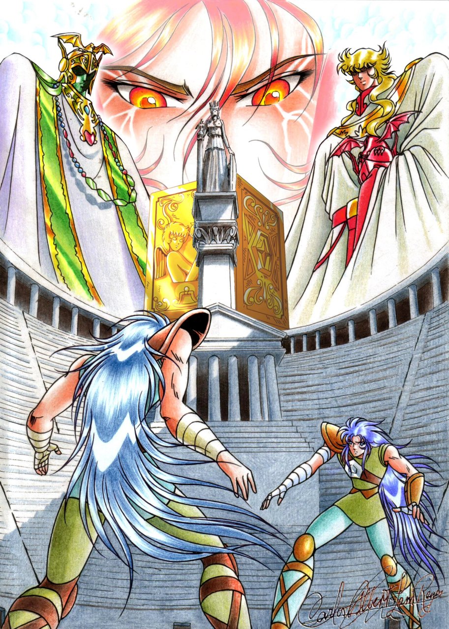 圣斗士星矢:撒加与加隆,两人争夺双子座圣衣成为了命运的转折点,撒加