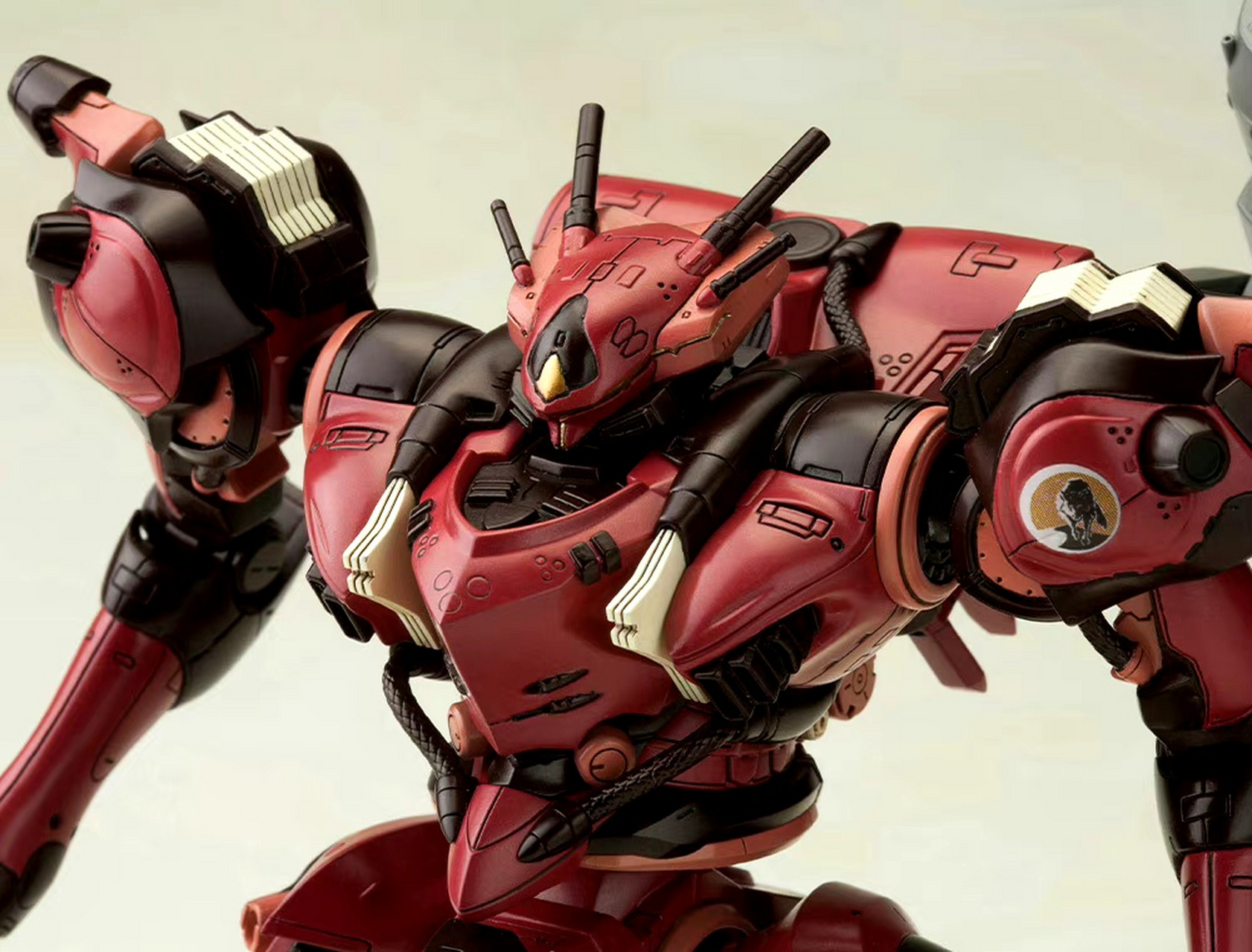 模型欣赏:寿屋 拼装模型  装甲核心vi barbaroi 红岩机甲.