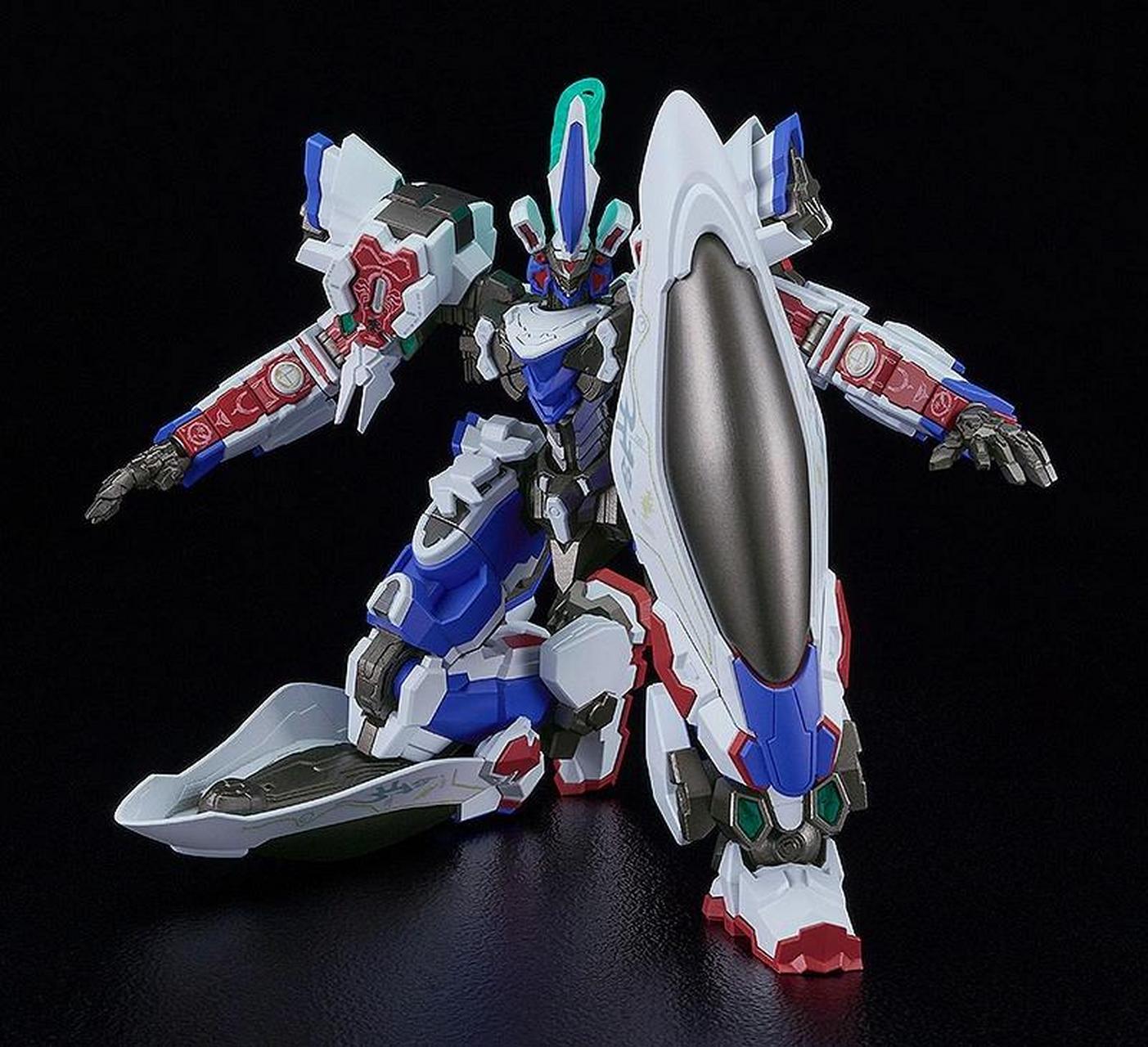 模型欣赏:gsc moderoid 拼装模型 斩魔大圣 涡动破坏神/夏塔克鸟套装.