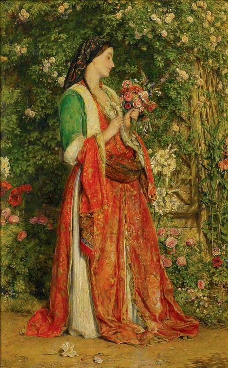 拉斐尔前派的先驱john frederick lewis (1805-1876)油画作品欣赏