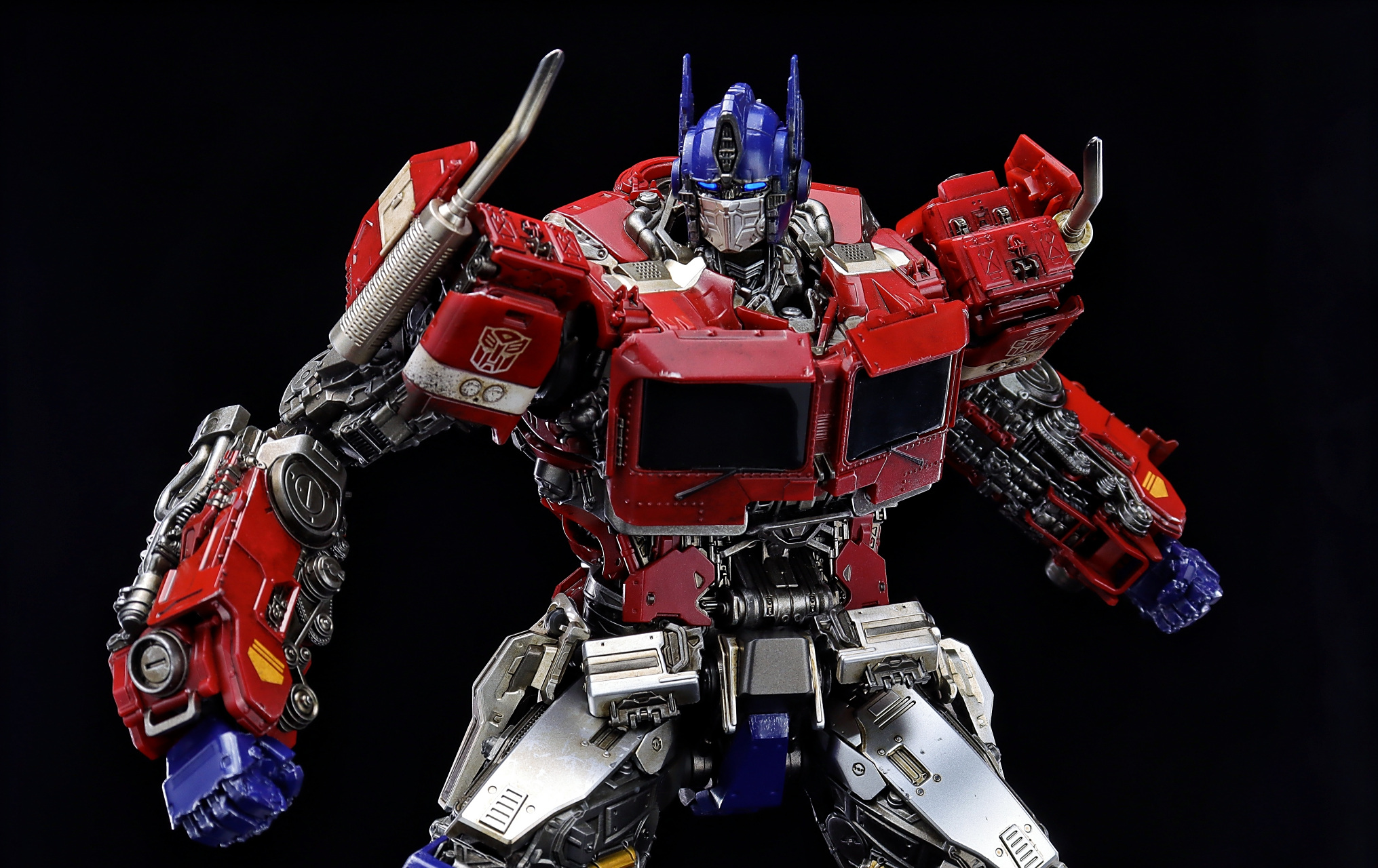 模型欣赏:threezero dlx 变形金刚 外传擎天柱,by 啊啊煌啊.