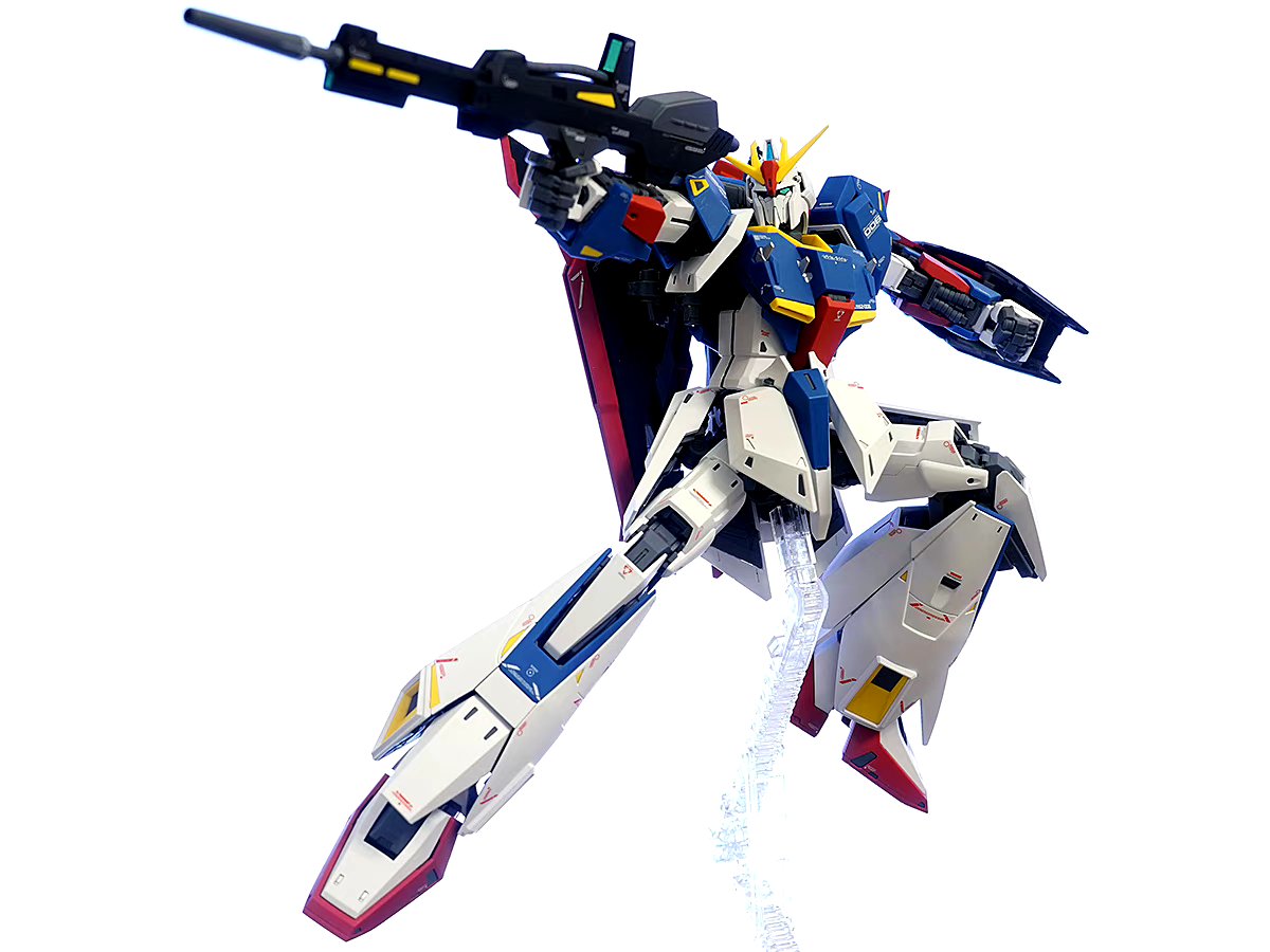 模型欣赏:机动战士高达 mg 卡版 z高达,by mr_elljay.