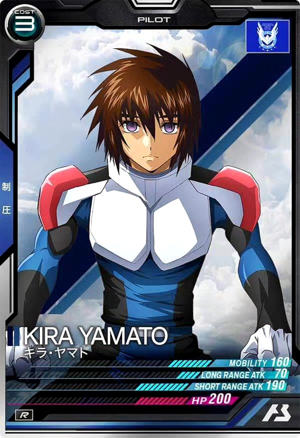 中的《机动战士高达seed freedom》真飞鸟,阿斯兰,基拉 爆种卡