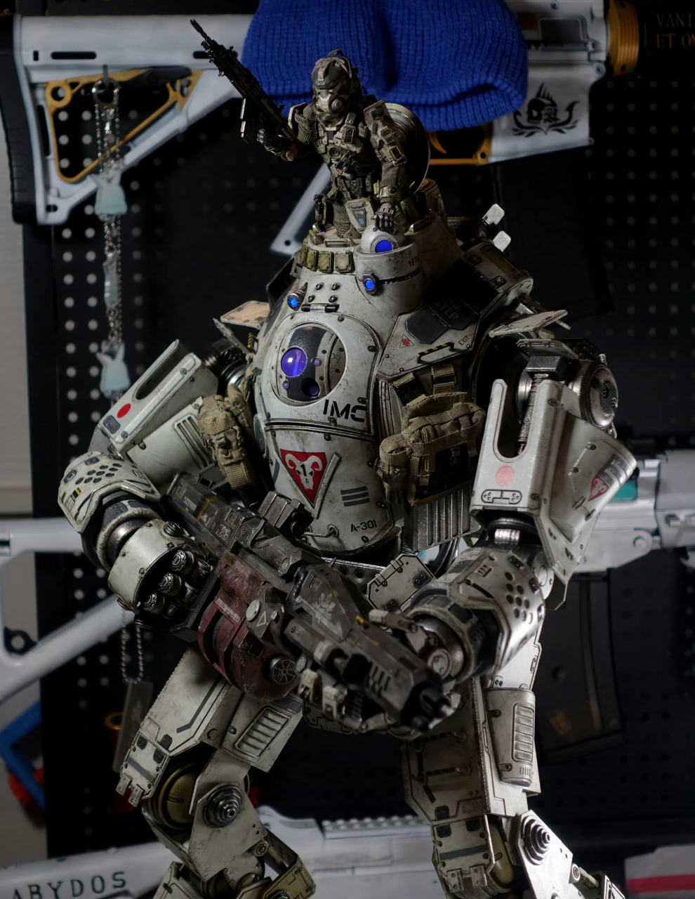 模型欣赏:threezero 泰坦陨落 阿特拉斯,by 小梓2号.