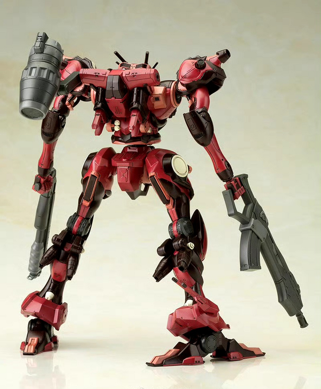 模型欣赏:寿屋 拼装模型  装甲核心vi barbaroi 红岩机甲.