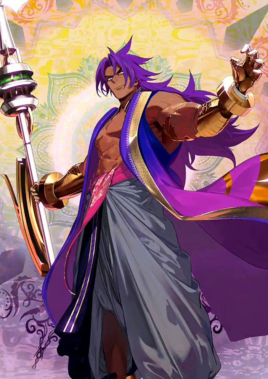 fgo berserker/难敌 卡图,lancer/怖军,by pako.