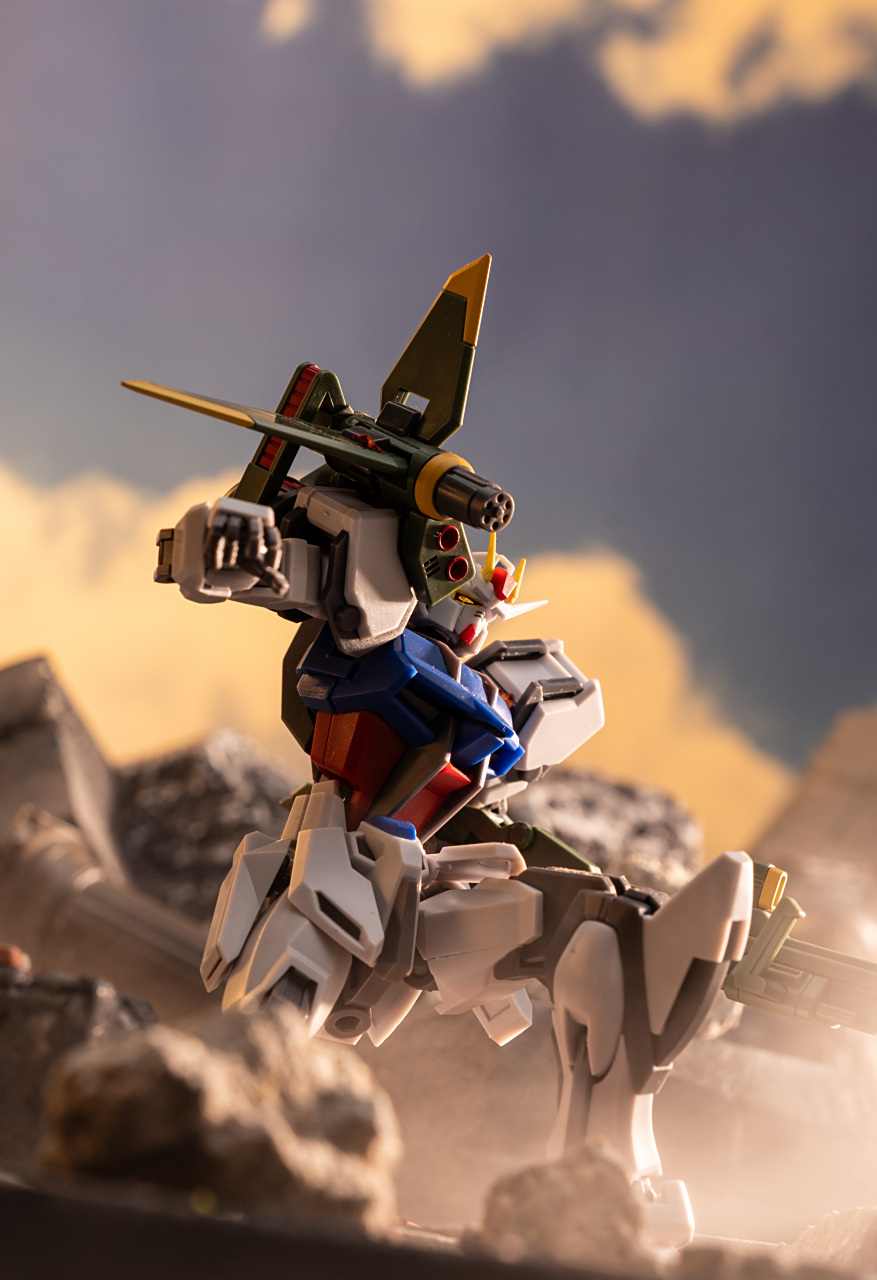 模型欣赏:robot魂 机动战士高达seed 炮装强袭,by kldre.