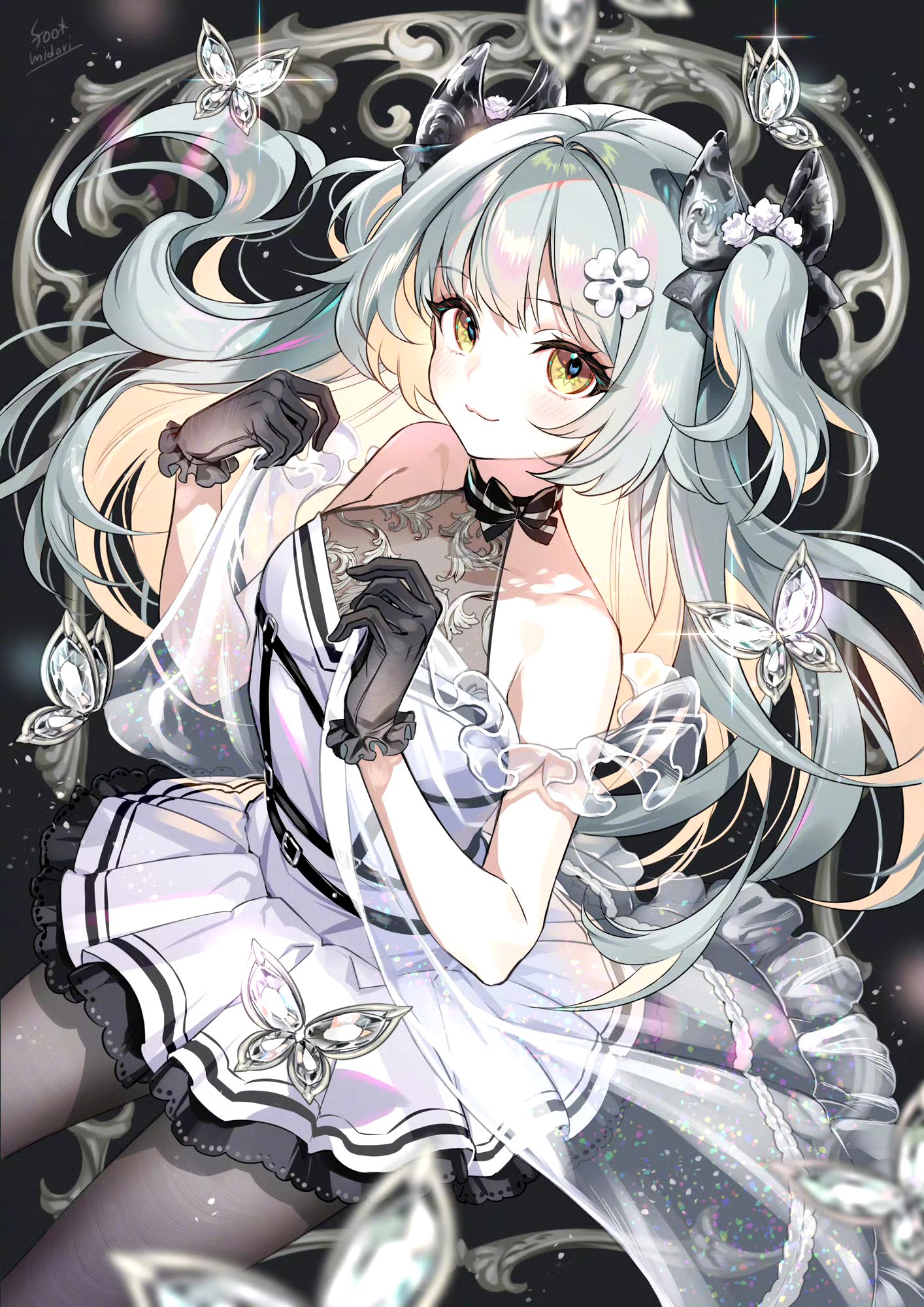画师foomidori动漫人物插画作品欣赏