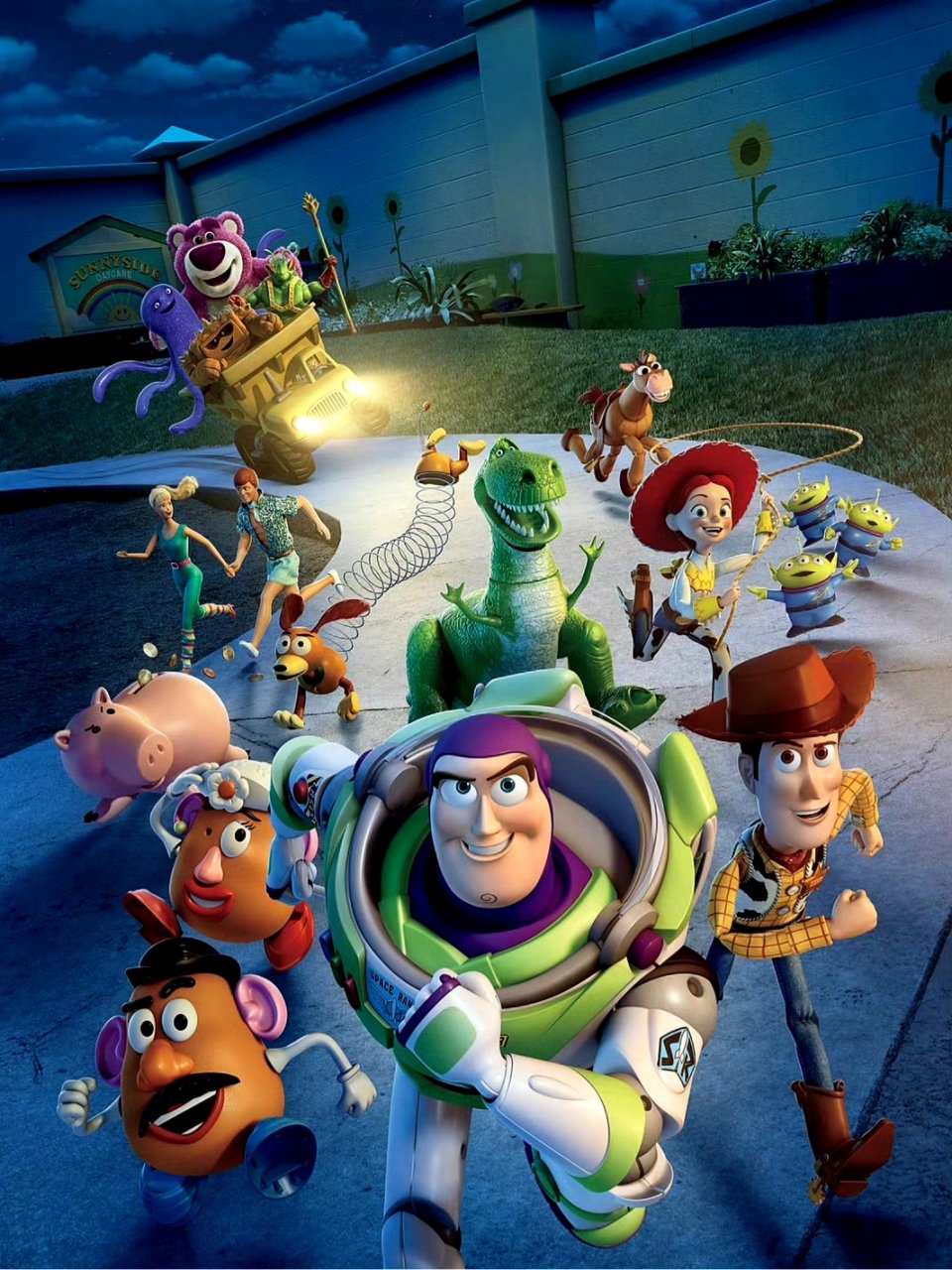 分享一组动画《玩具总动员》插画作品,作品借玩具之口讲述了我们童年