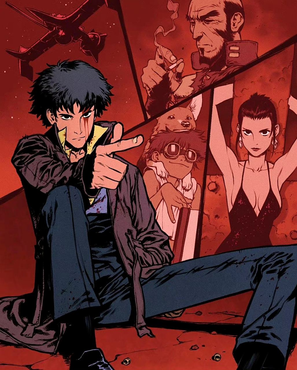 一组欧美漫画风格的动漫角色插画,将原作赋予了新的特色,by soroush