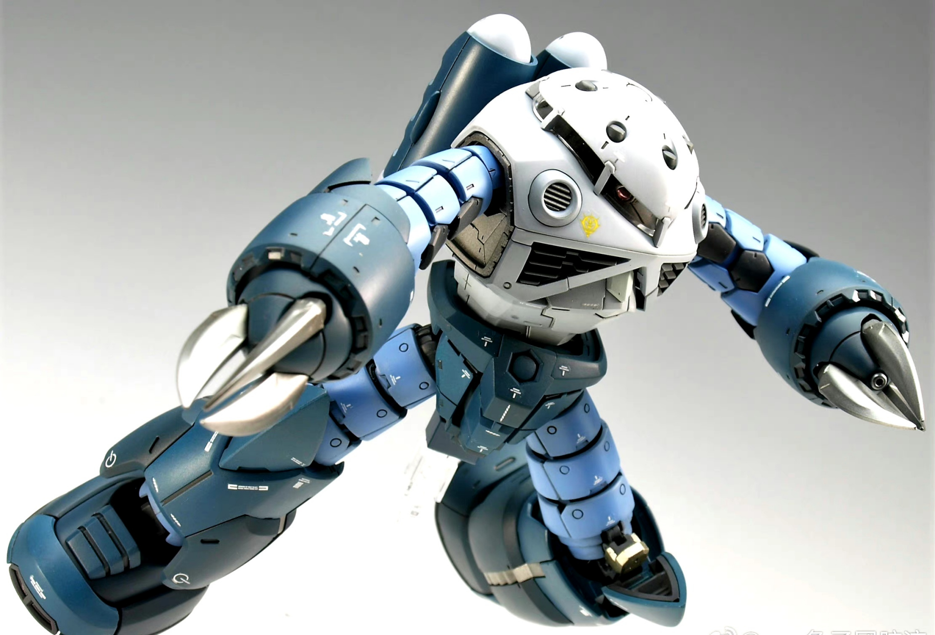 模型欣赏:机动战士高达 msm-07 量产型魔蟹,by lastmix0021.