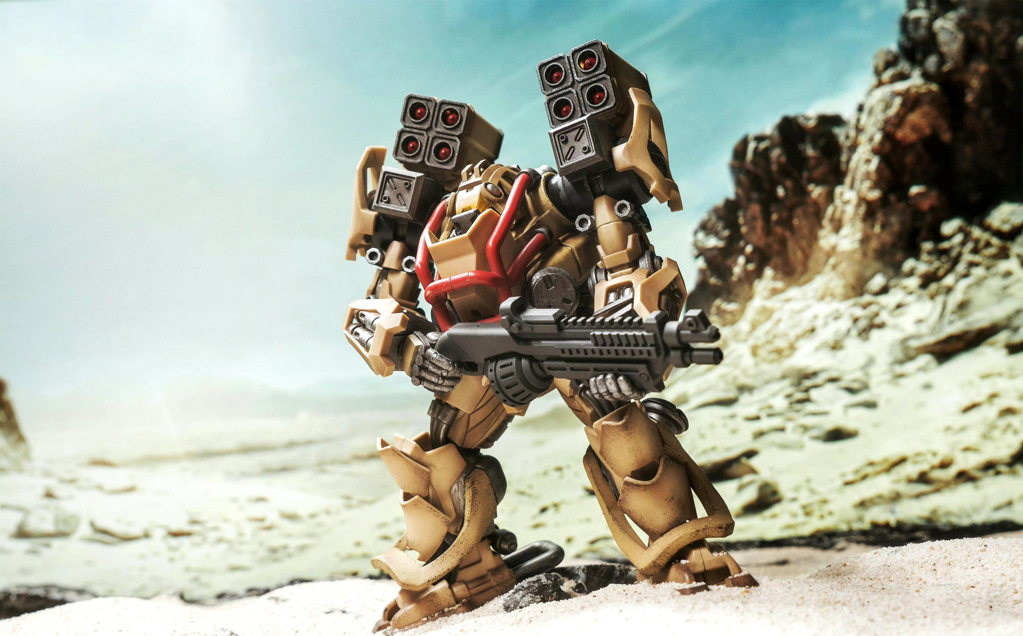 模型欣赏:暗源  infinity系列 阿里亚德纳 重弹机甲 雷特尼克,by mr