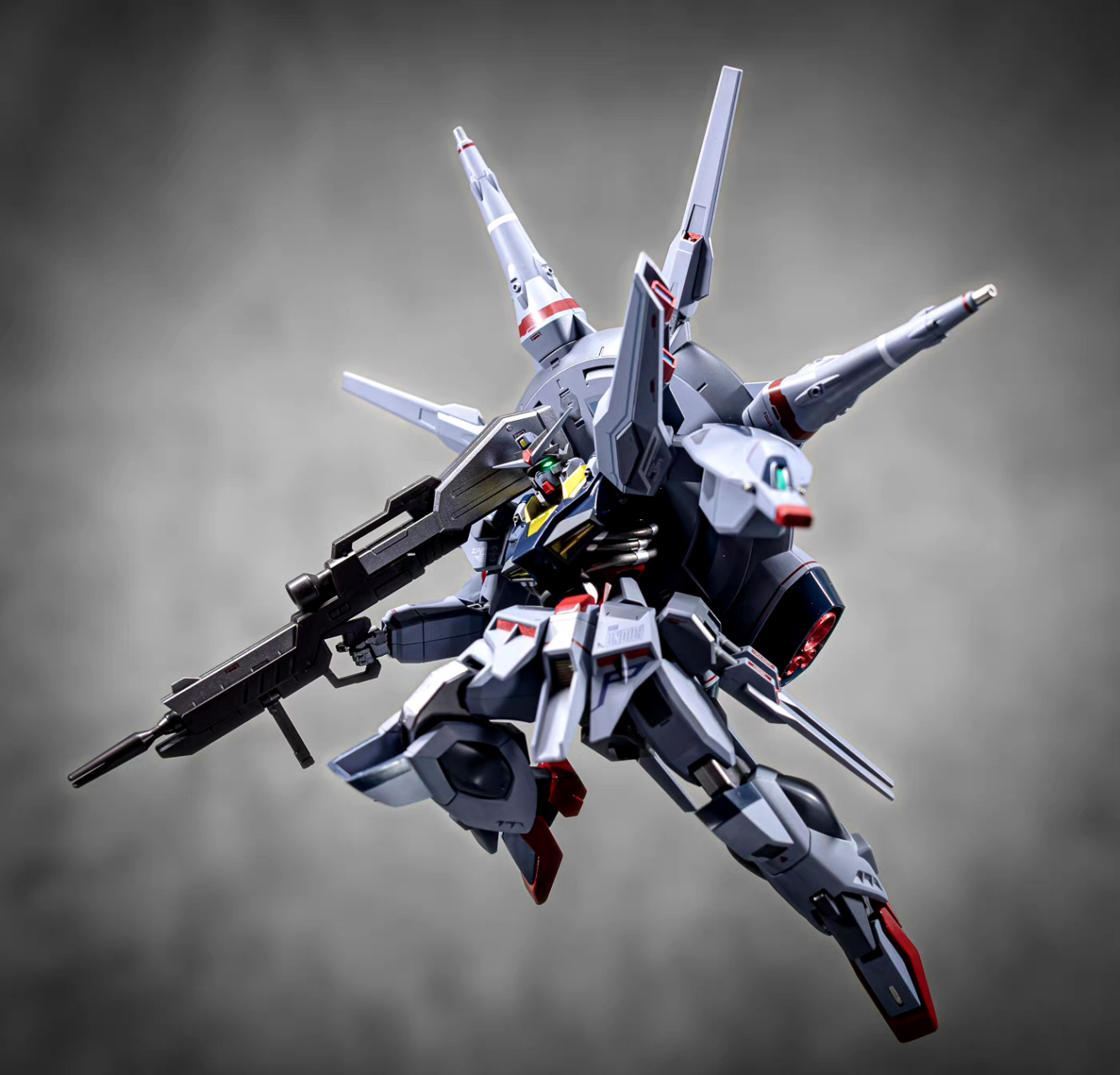 模型欣赏:mr魂 机动战士高达seed 神意高达,by charks007.