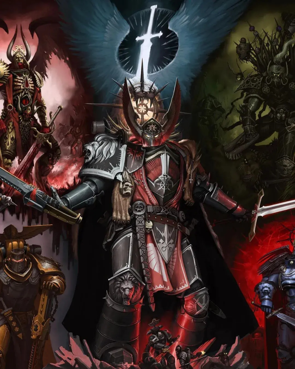 游戏# #插画# #战锤40k