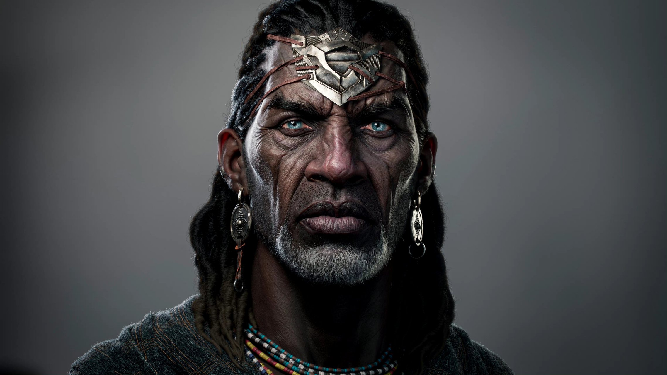 建模欣赏:游戏《暗黑破坏神4》头像,建模师joel,参考原画cedric peyra