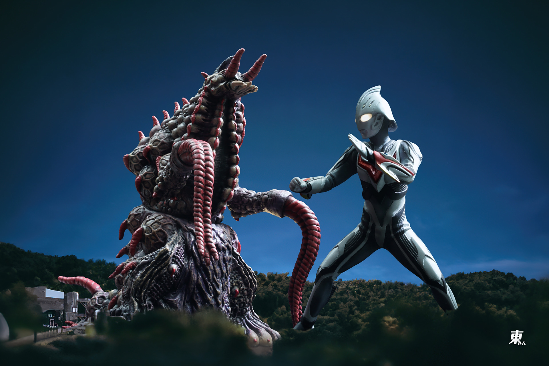 模型欣赏:奥特曼 液体型异生兽 佩德隆,by 东桑.