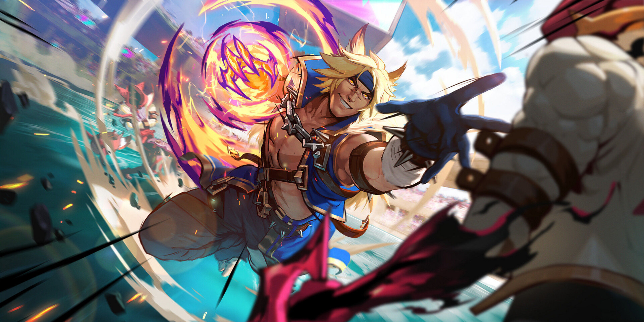 工作室envar studio创作的英雄联盟人物插画, 瑟提