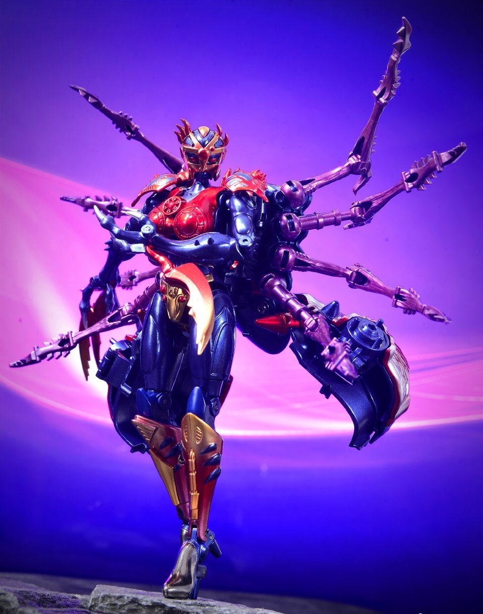 模型欣赏:ta transart 超能勇士 金属变体 黑寡妇.