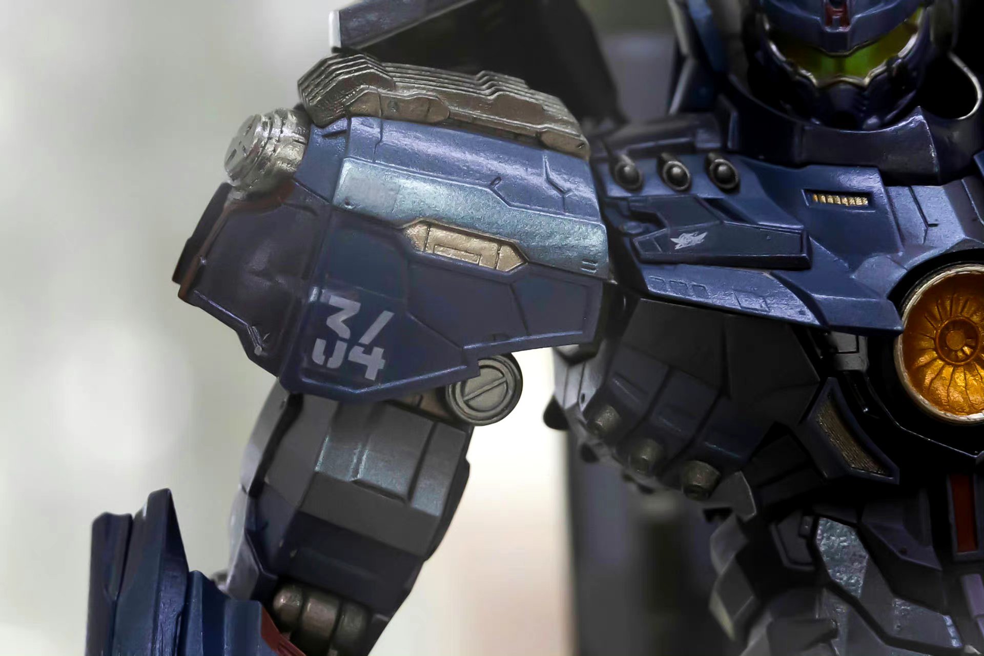 模型欣赏:flame toys 铁机巧 环太平洋 危险流浪者 实物展示.