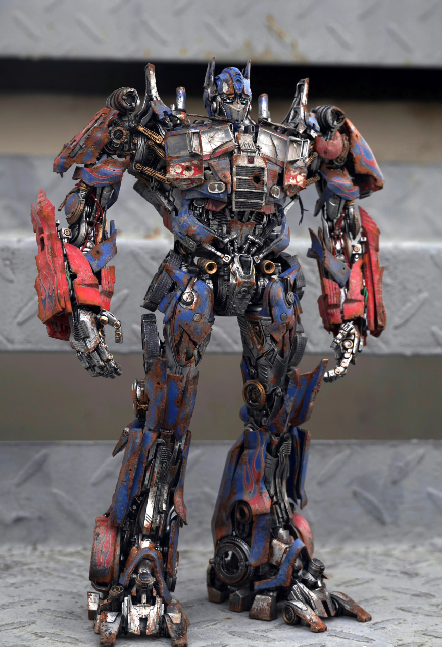 模型欣赏:极创工作室 变形金刚4 隐匿模式擎天柱.