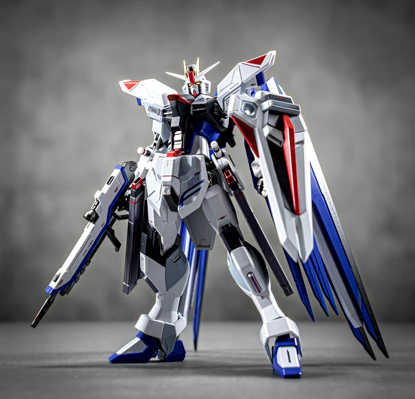 模型欣赏:mr魂 机动战士高达seed 自由高达,by charks007.