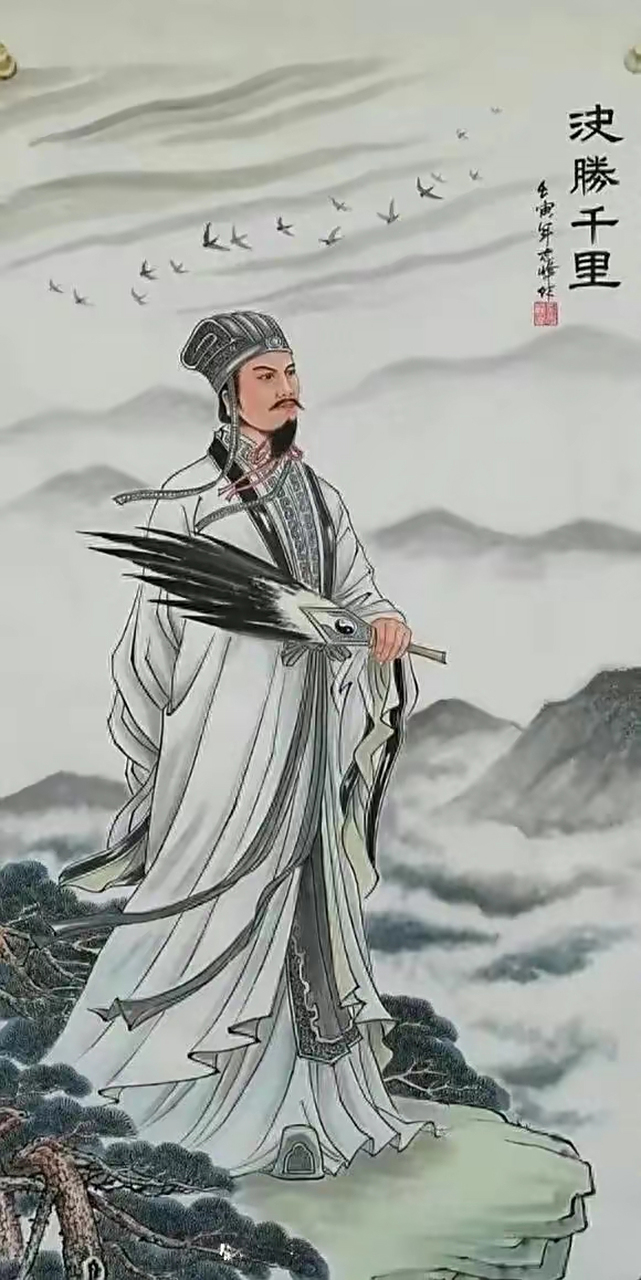 一组历史人物绘画作品欣赏,描绘了古代著名人物和将领.