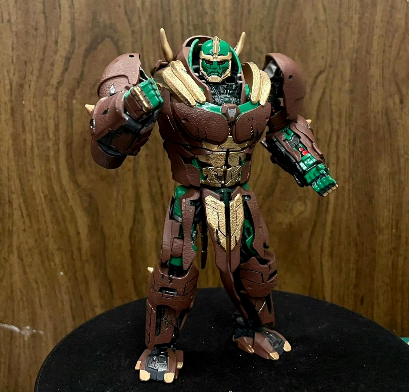 一组超能勇士动画配色ss-103犀牛勇士重涂,by tf reworks.