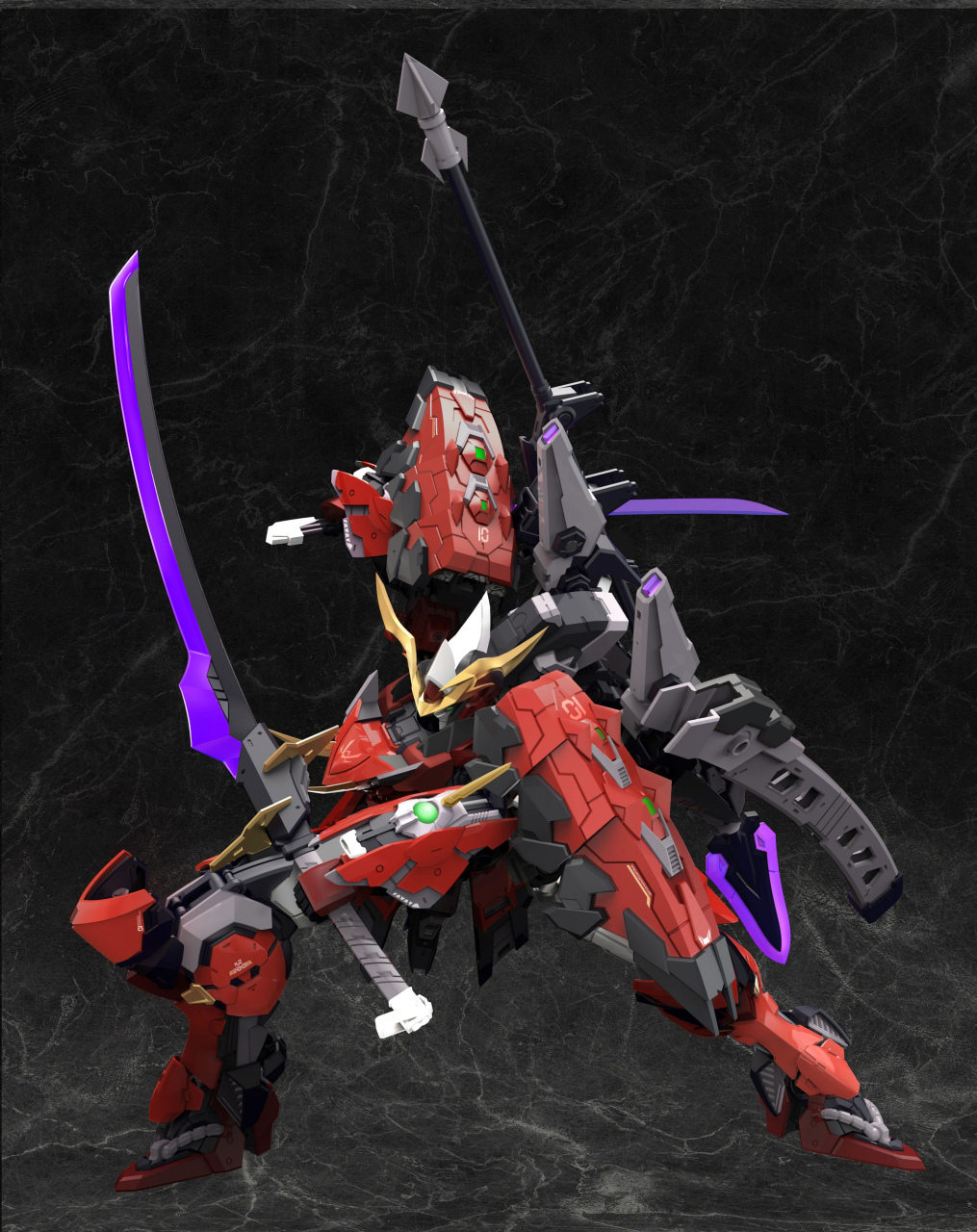 动漫# #模型# #机甲