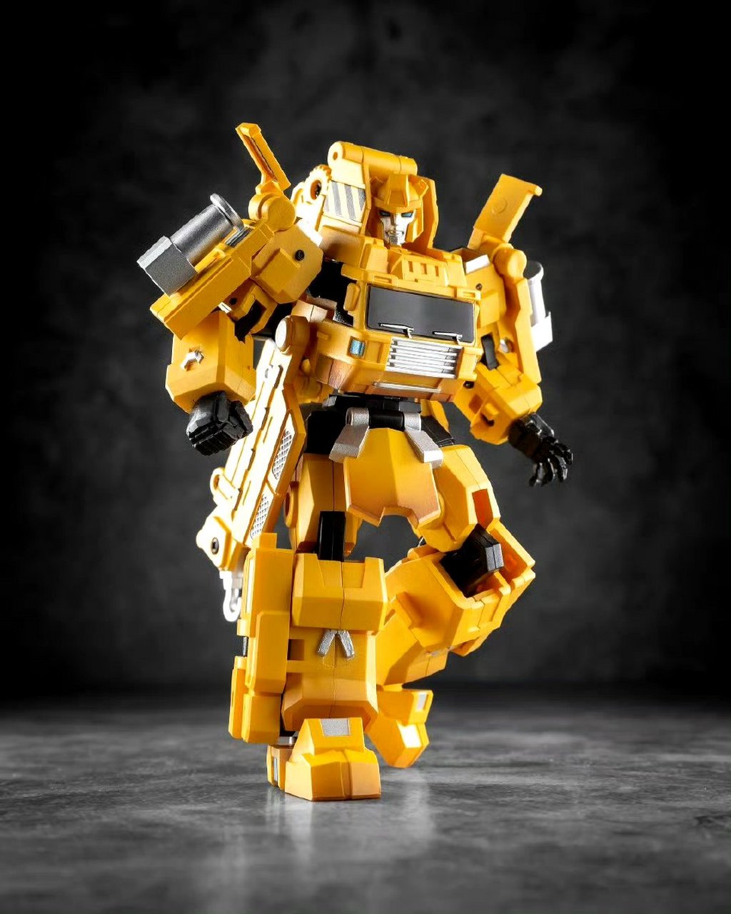 模型欣赏:铁工厂 钢铁武士系列 if ex-62d 顽铁大工 重光/吊车.