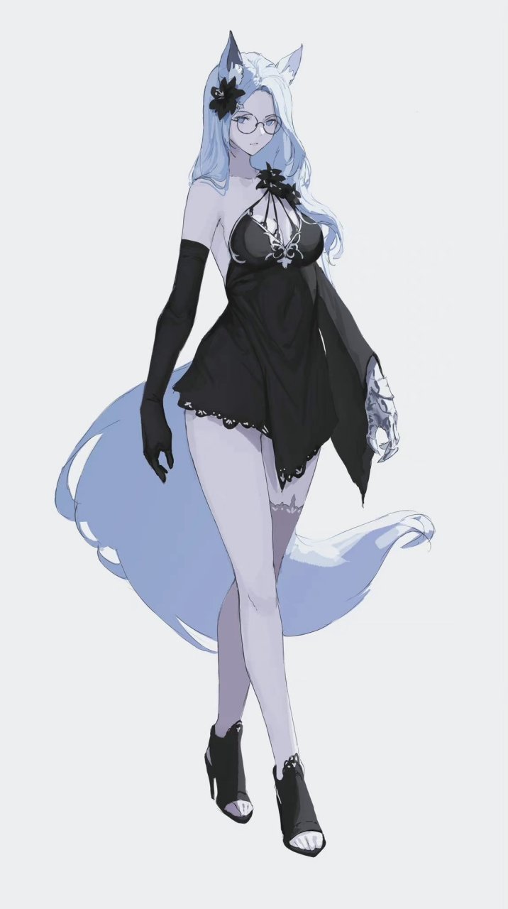 插画师 erospanda 作品欣赏.#插画# #动漫# #二次元