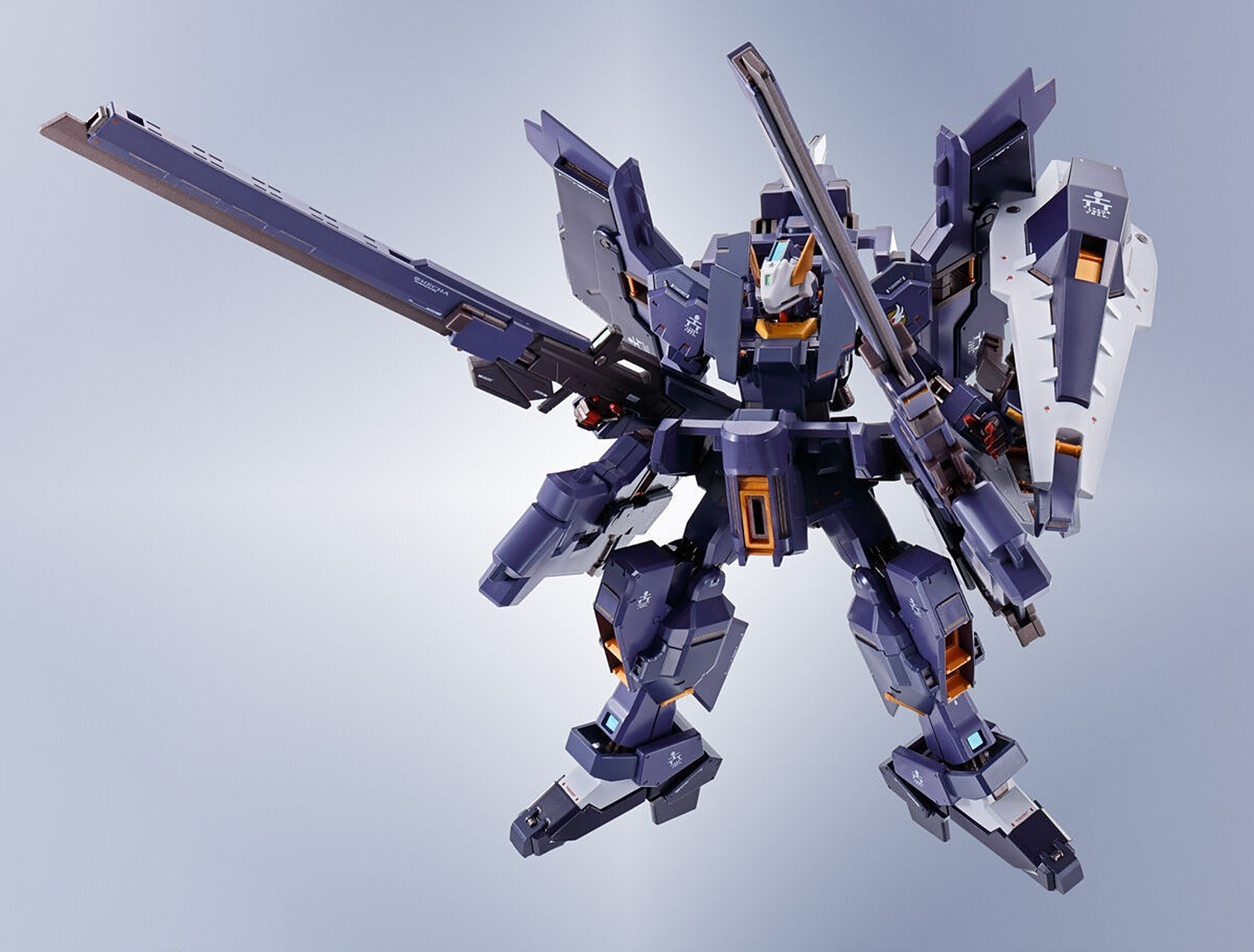 模型欣赏:魂限 metal robot魂 side ms 在提坦斯的旗帜下 g-parts