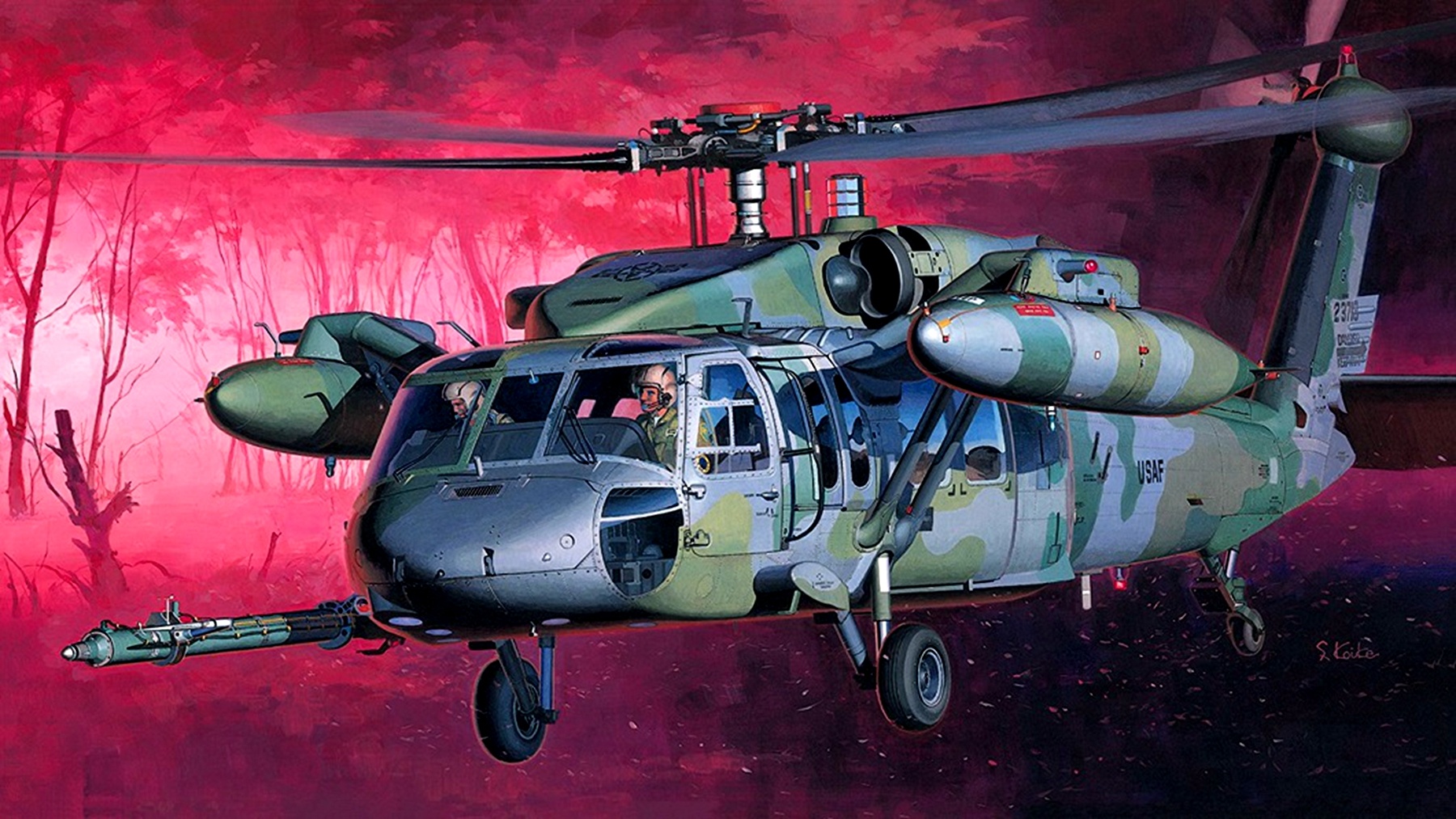 装备欣赏:分享一组美国西科斯基uh