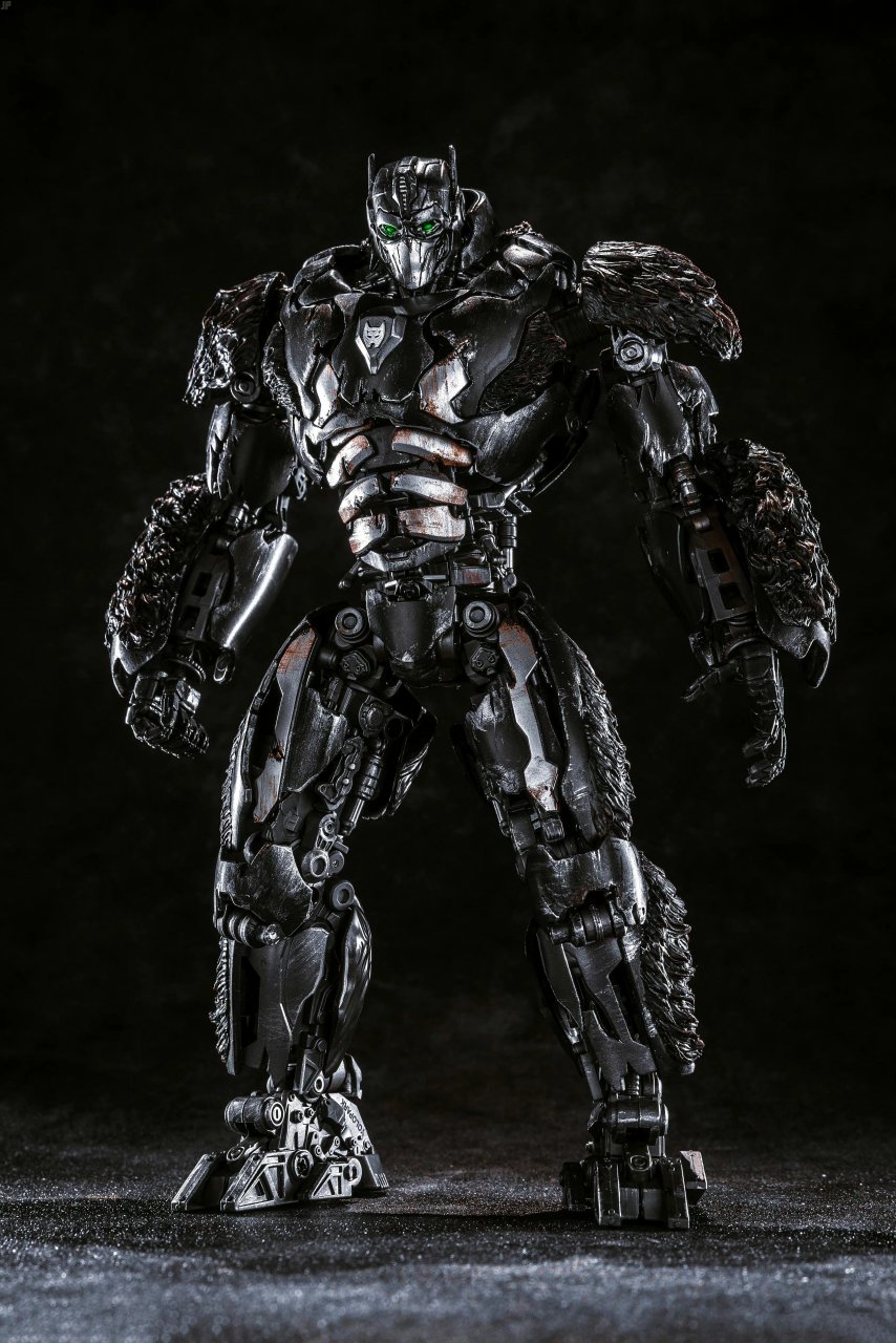 模型欣赏:yolopark 变7猩猩队长 改造版,增加了毛发的细节,改造:苍海