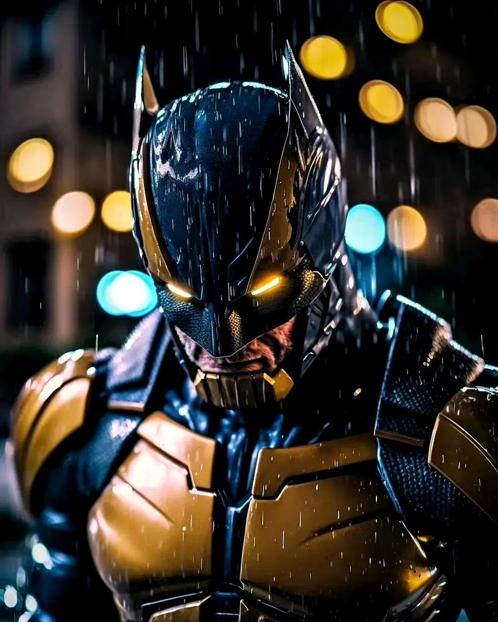 ai生成的一组漫威动画版钢铁金刚狼,盔甲质感不错,by midjourney.