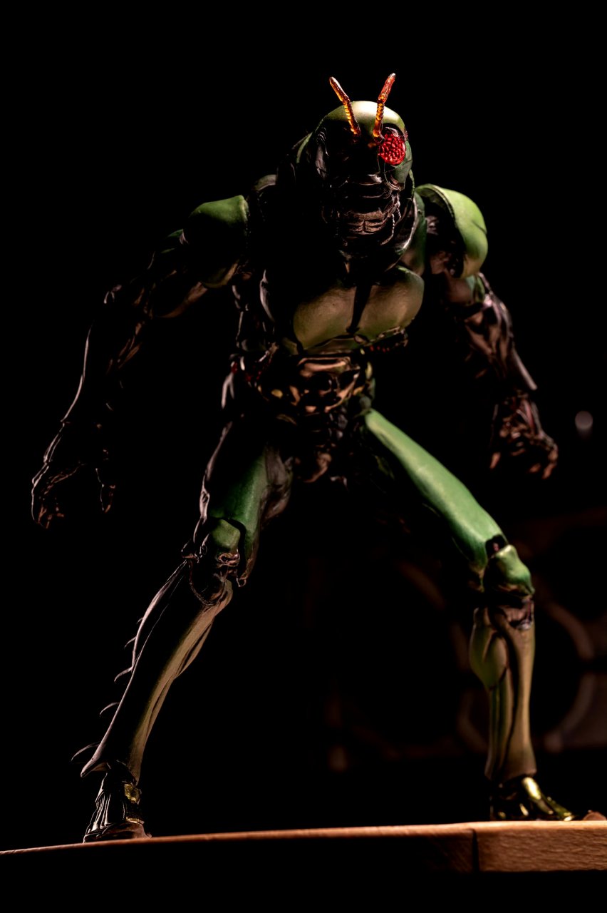 模型欣赏:sic 假面骑士 black,by moon rock.